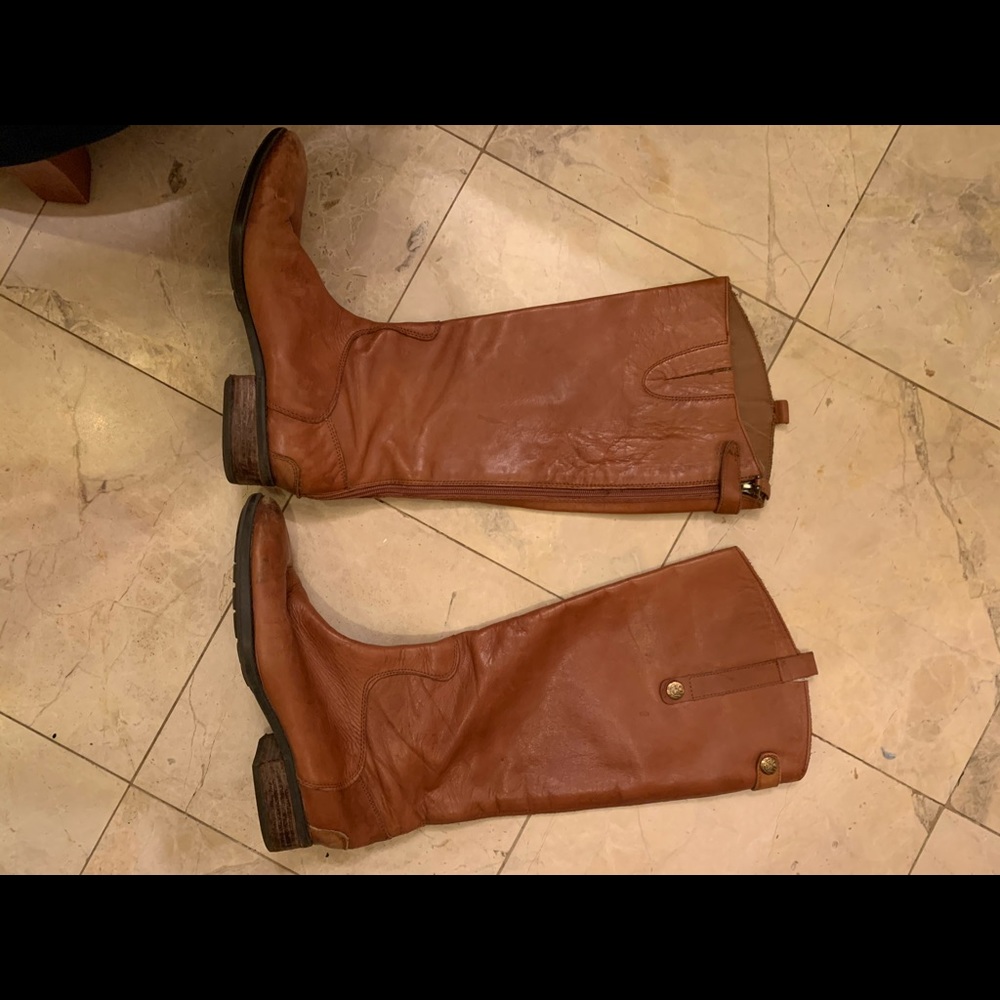 Sam edelman - size 10 - penny boot - whiskey